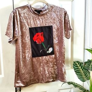 Forever 21 Velvet Tee shirt